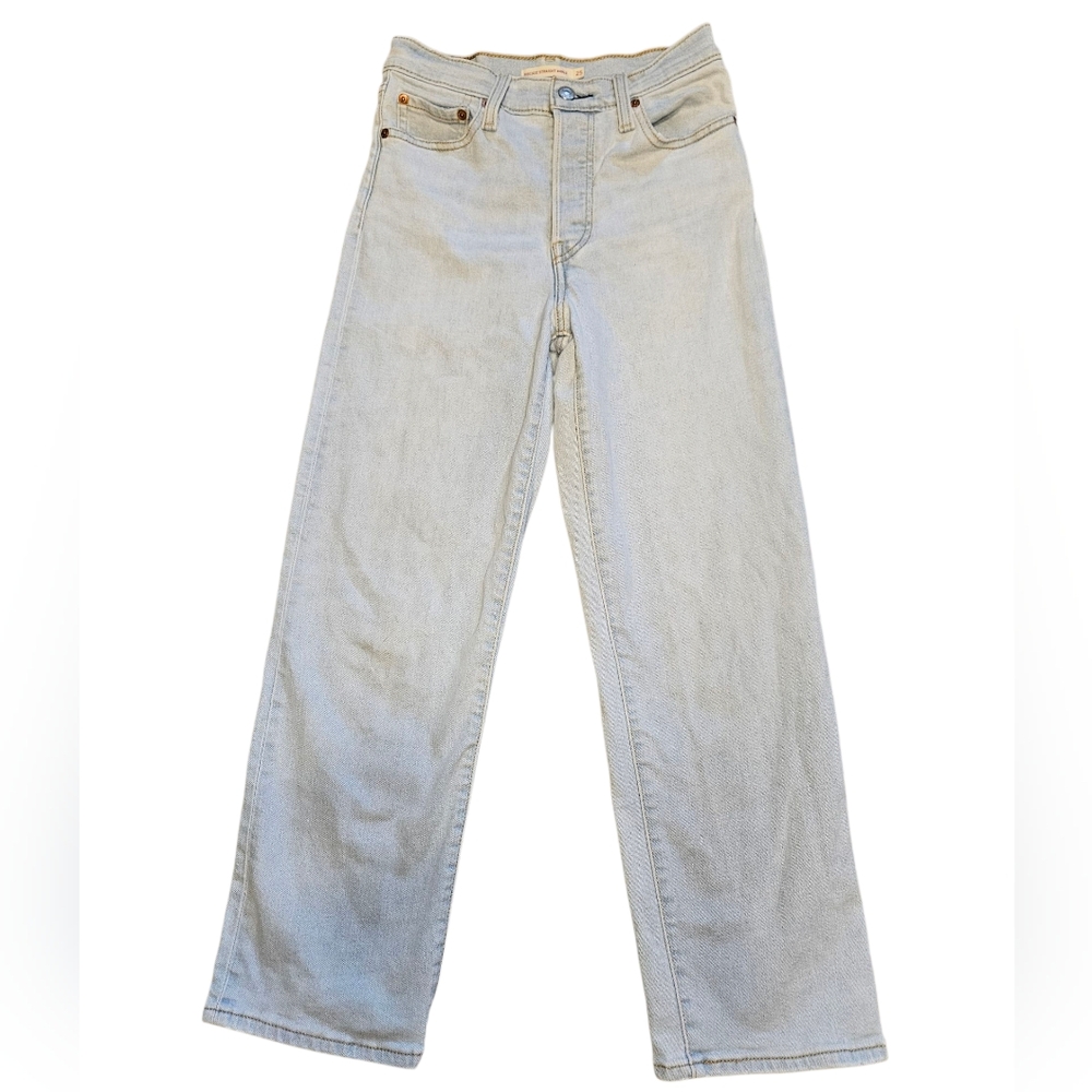 Levi's Women's Straight Leg Ankle Jeans - Light Wash